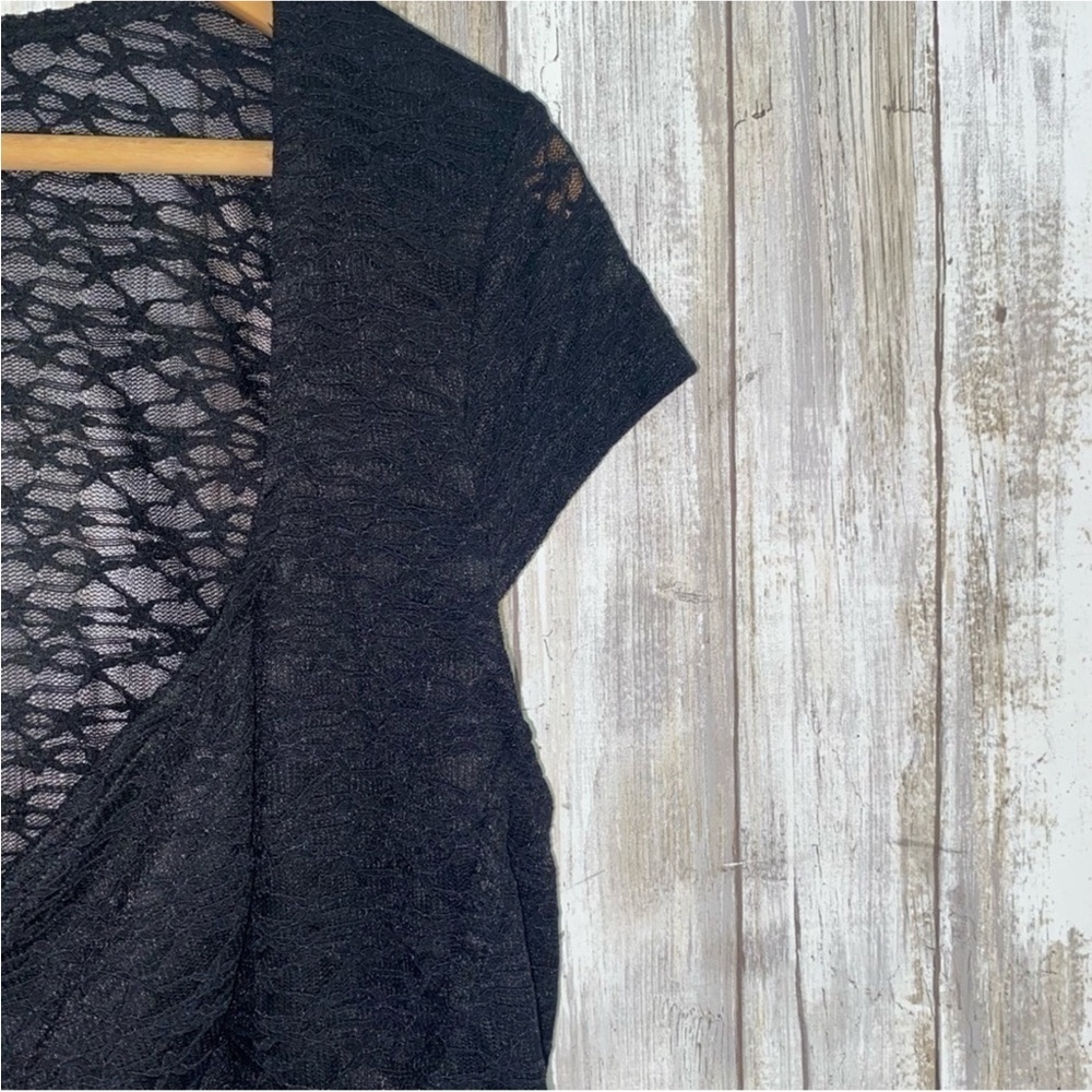 NWT Wild Fable Black Lace Bustier Top - Picture 5 of 7